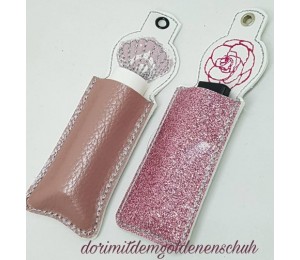Stickdatei- ITH Lippenbalsam oder USB Stick Tasche STERN